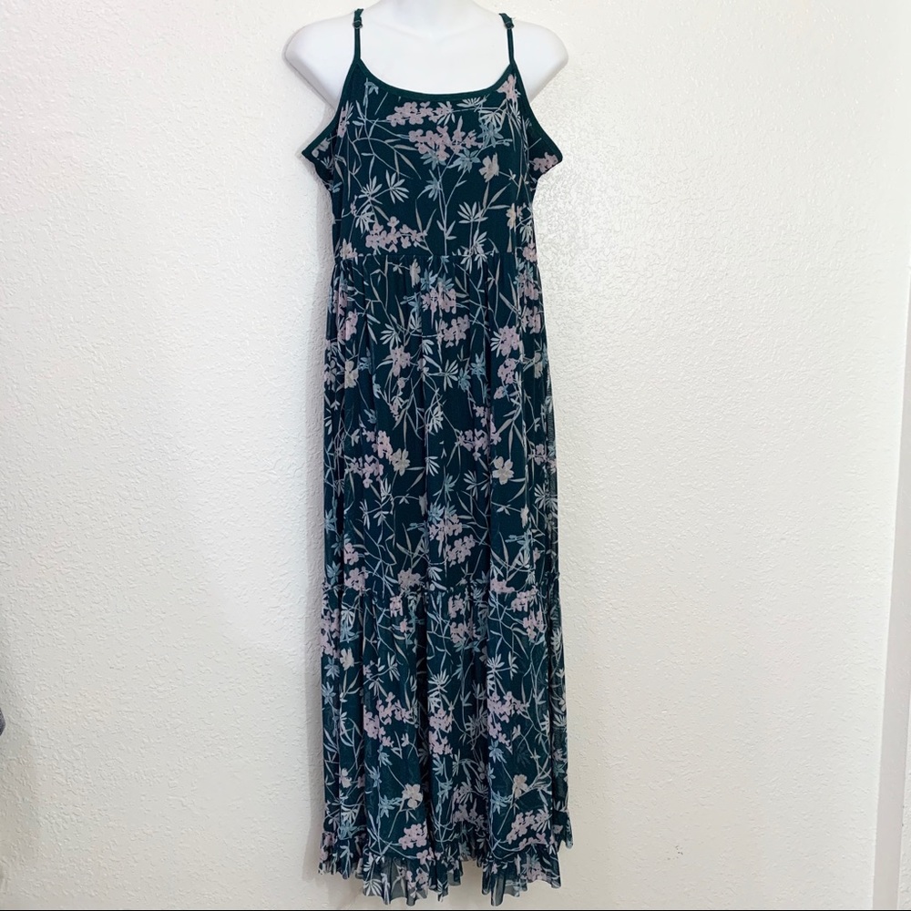 NWOT XHILARATION Floral Maxi Dress Women’s Size L